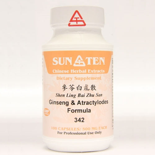 Shen Ling Bai Zhu San Sun Ten Capsules 100's