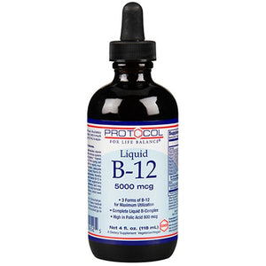 B12 Liquid (5000 mcg) 4 oz. by Protocol