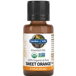 ORGANIC SWEET ORANGE ESSENTIAL OIL 0.5 OZ. BY GARDEN OF LIFE