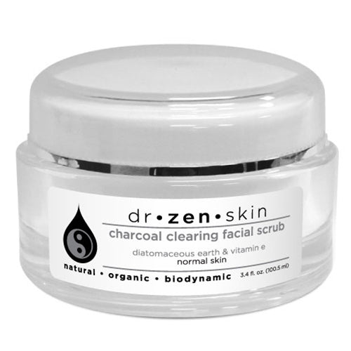 CHARCOAL CLEARING FACIAL SCRUB 3.4 OZ. BY DR. ZEN SKIN