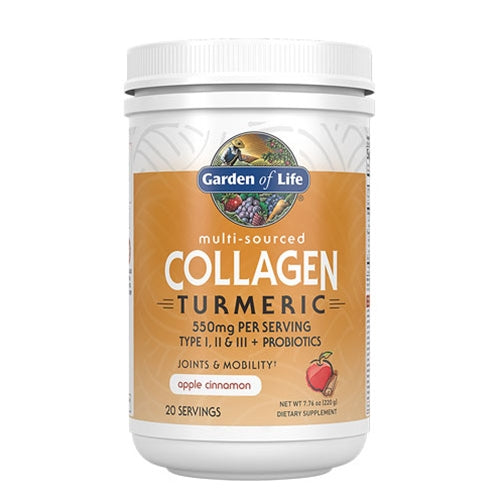 COLLAGEN TURMERIC (APPLE CINNAMON) 220G BY GARDEN OF LIFE