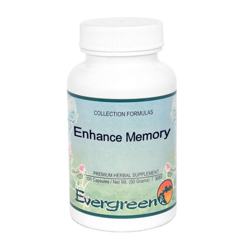 ENHANCE MEMORY - EVERGREEN CAPS 100CT